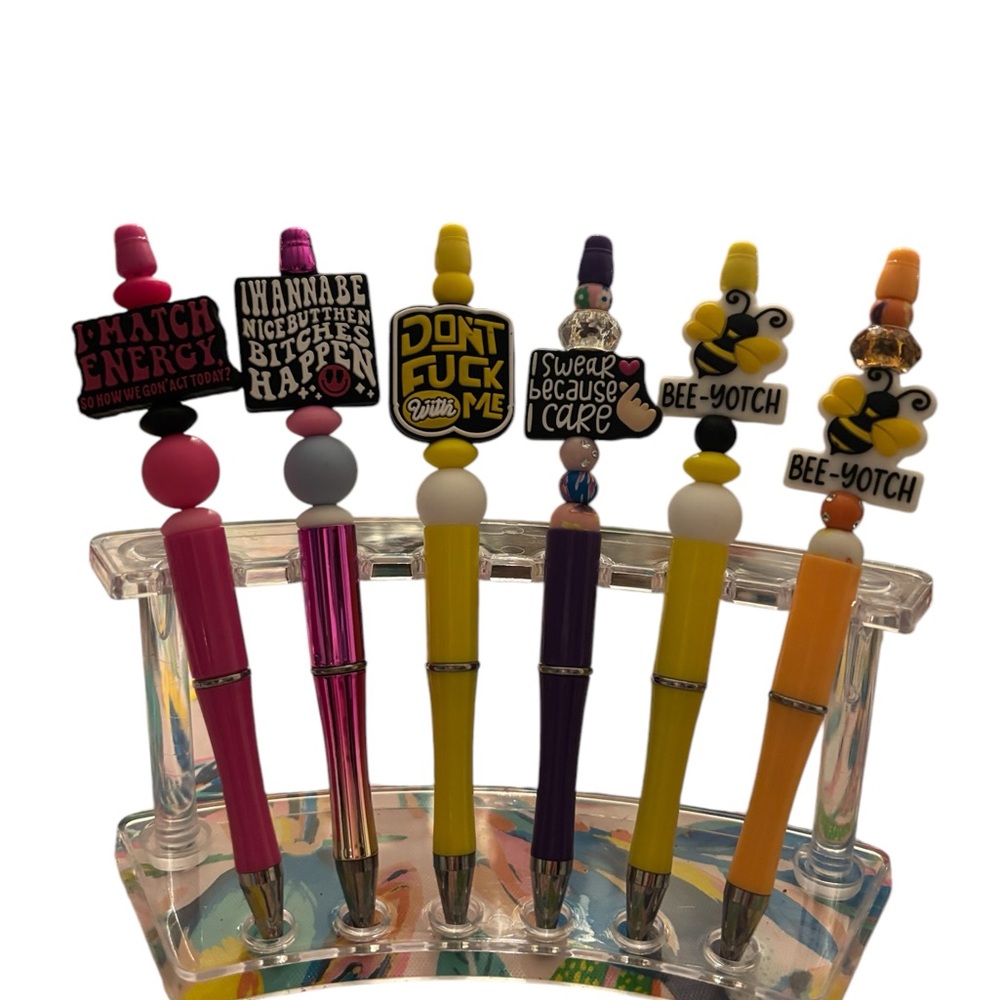 Colorful Novelty Pens Set